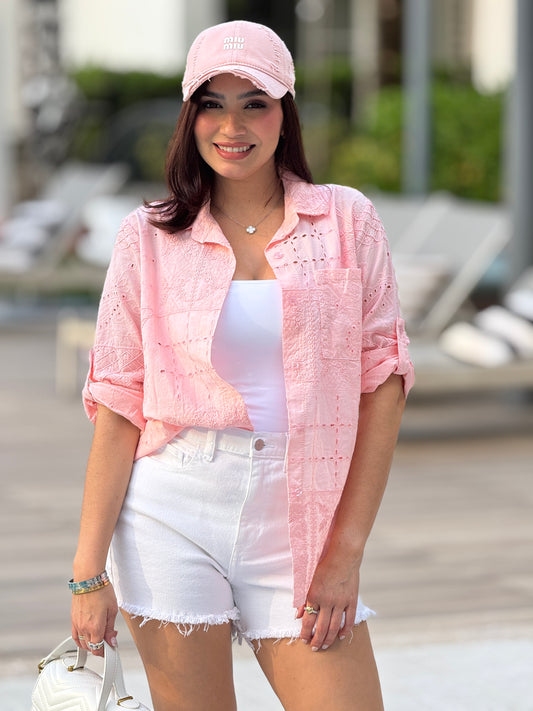 Italian Pink Shirt
