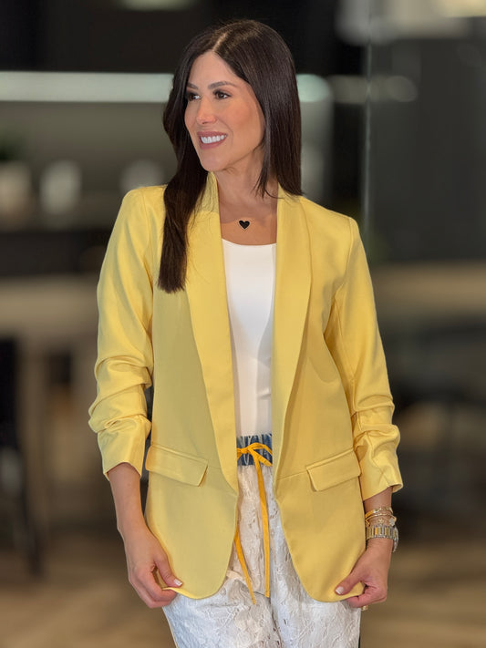 Ovianca Yellow Blazer