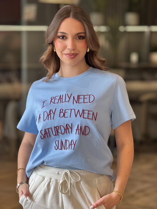 Weekend Blue T-shirt