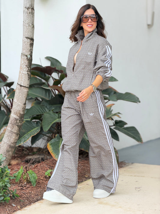 Addie Green Plaid Sport Set