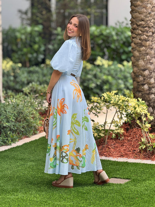 Always Chic Blue  Dress