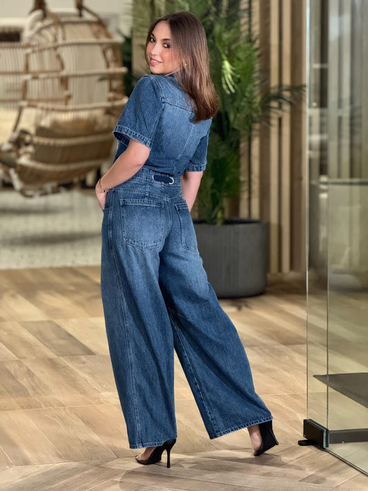 Jessica Denim Jumpsuit