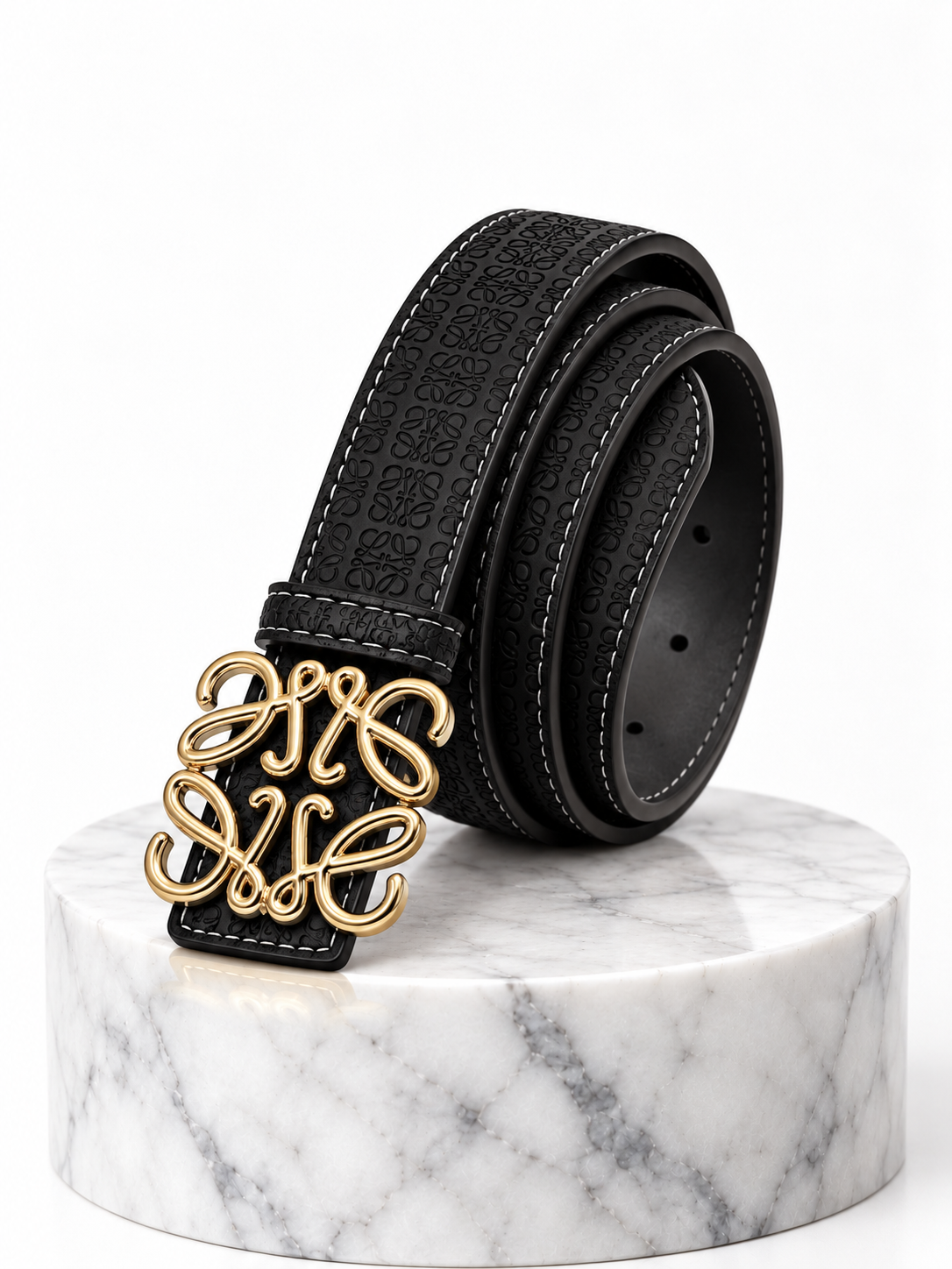 Lore Black Logos Belt