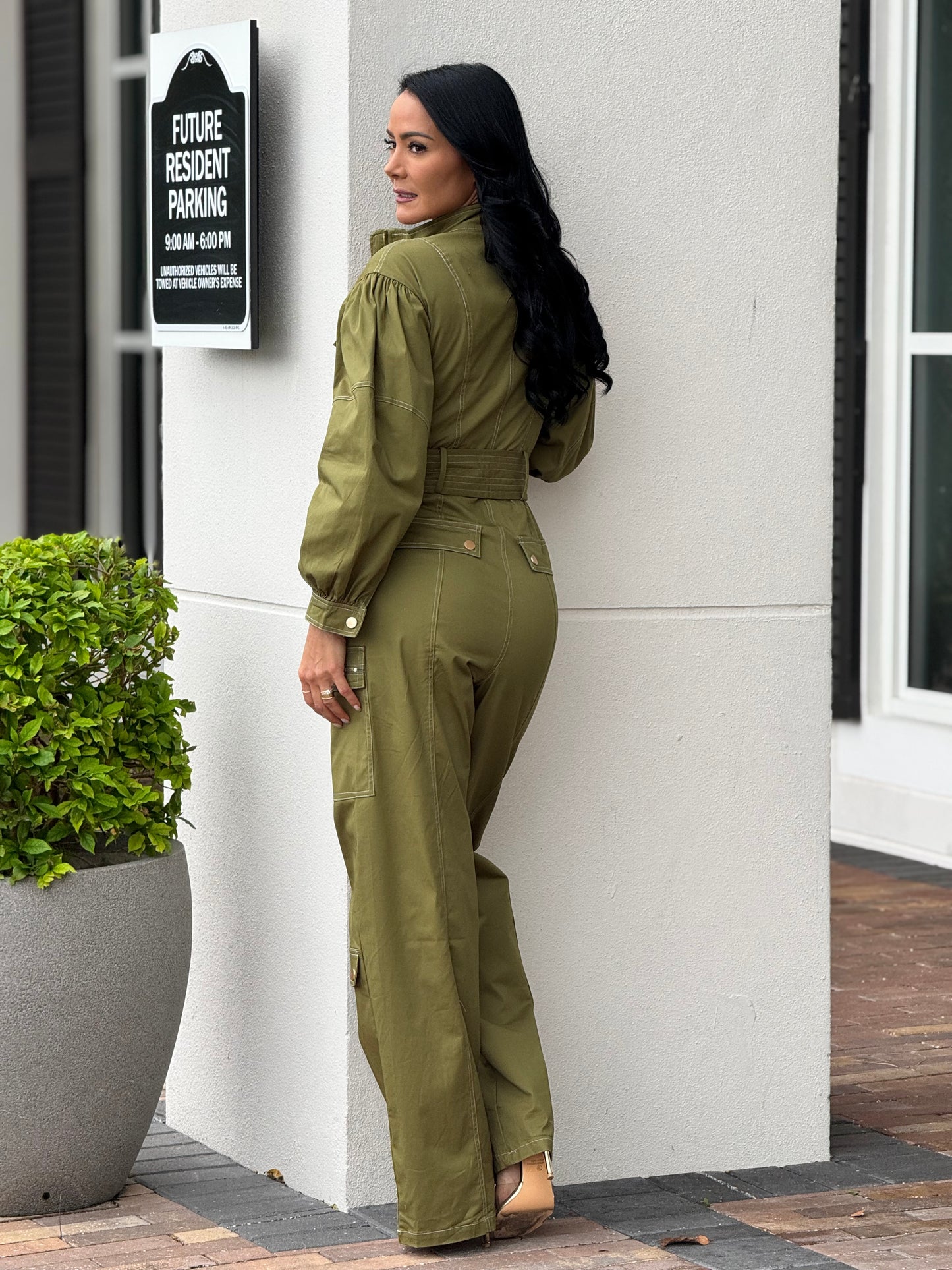 Norkys Green Chic Jumpsuit