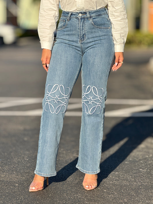 Lore Logo Jeans