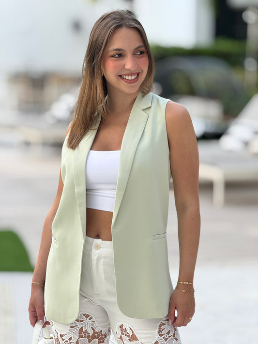 Ovianca Green Vest