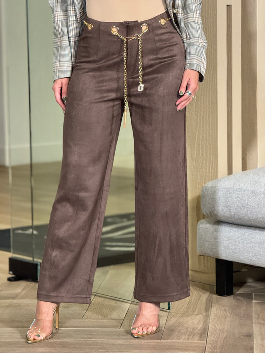 Milka Rings Brown Pants