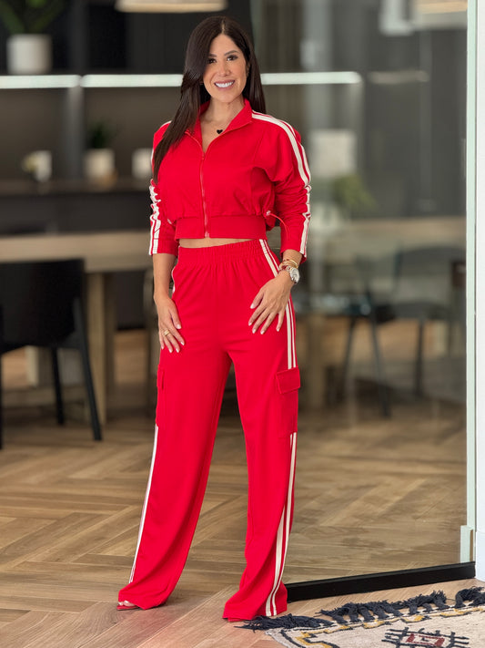 Riviera Red Sport Set