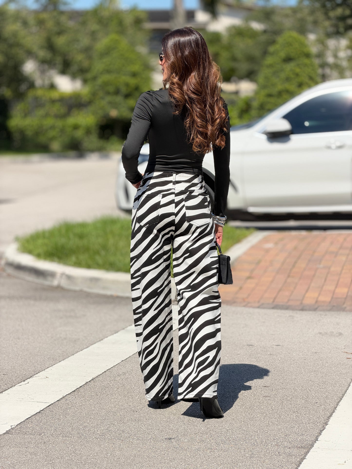 2875 Perky Zebra Jeans