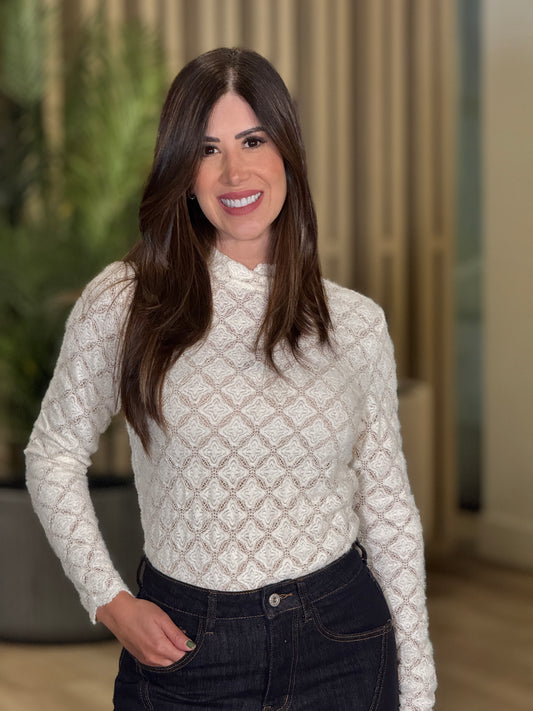 Vogue Yvory Fuzzy Top