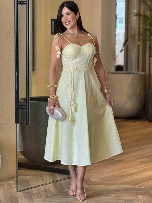 Gardenia Yellow Dress