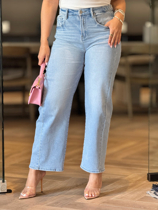 Risen Barrel Jeans