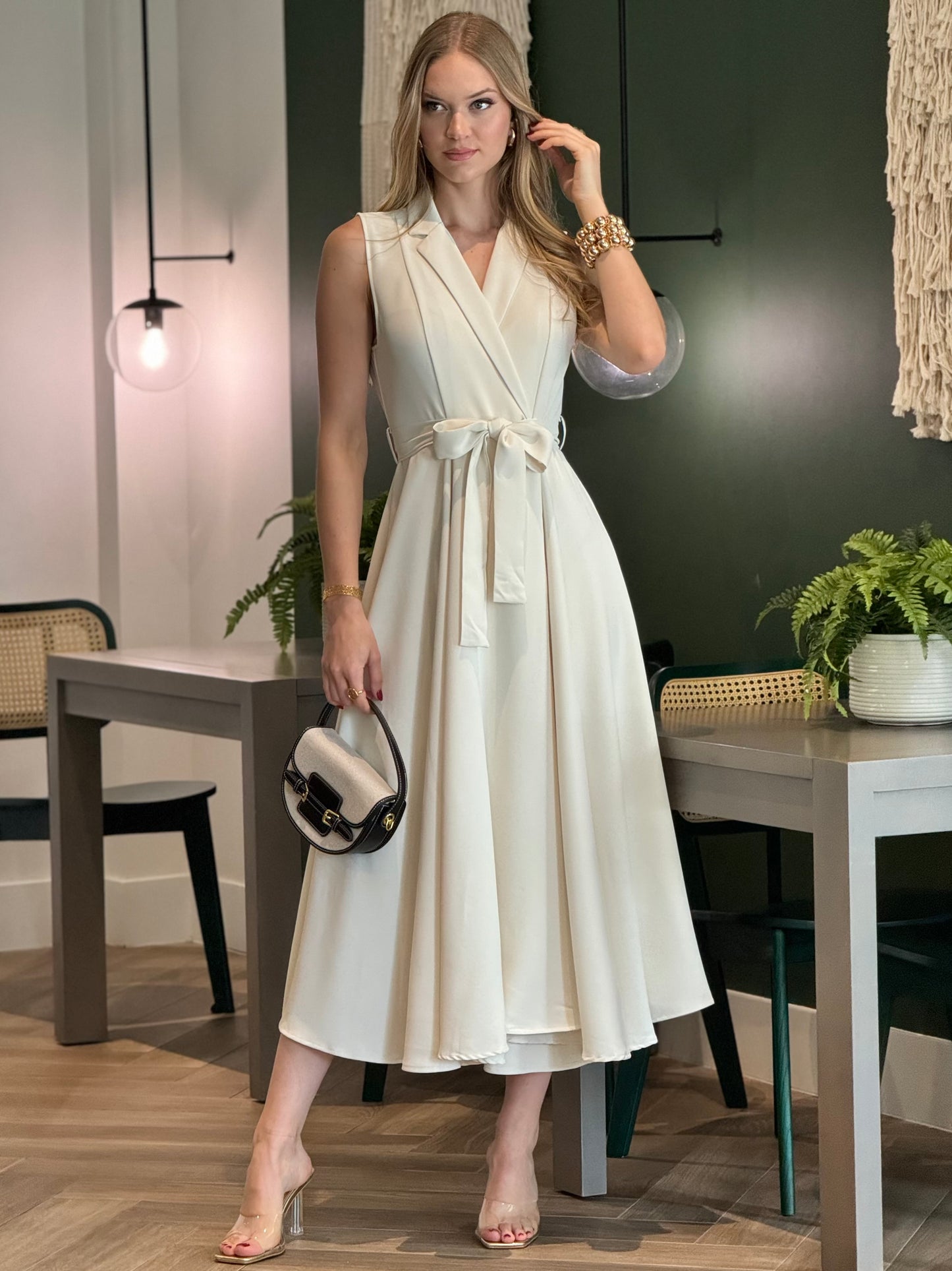 Antoinette Yvory Maxi Dress