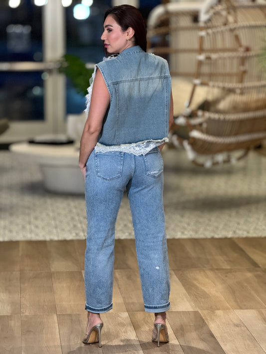 Risen Barrel Jeans