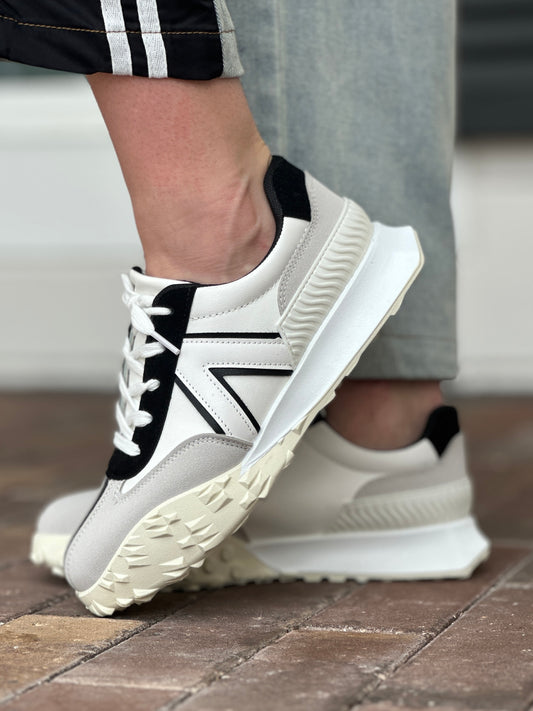 Balance Black White Sneakers