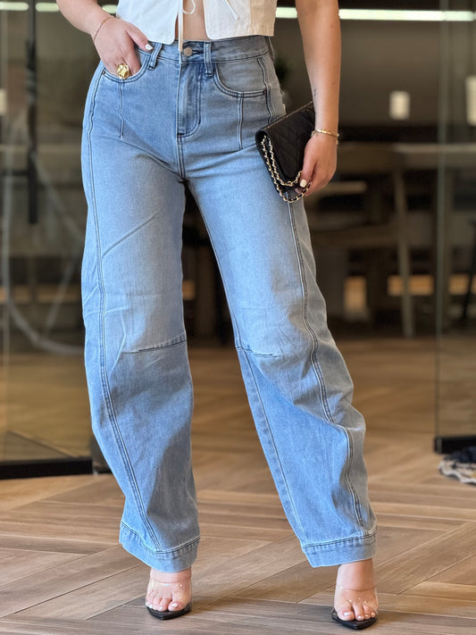 Vibrant Barrel Jeans