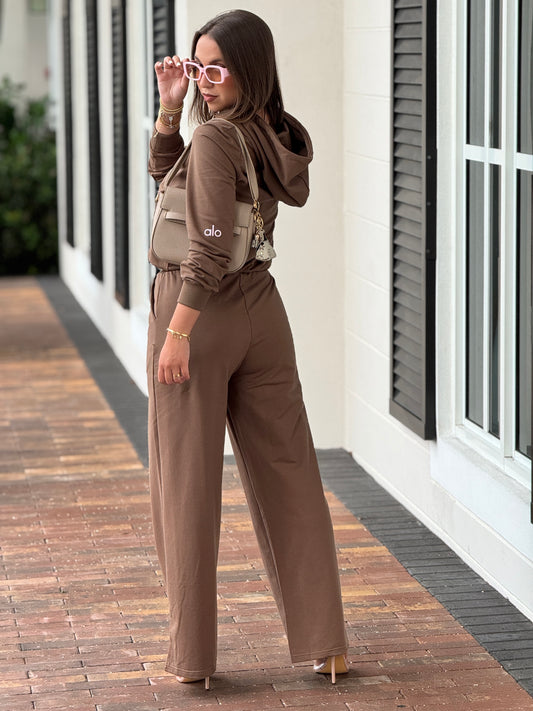 Lalo Brown/Pink Sport Set