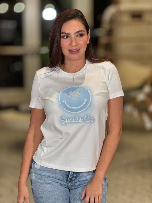 Smiley Blue T-shirt