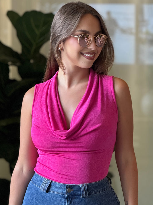 Lisa Pink Top