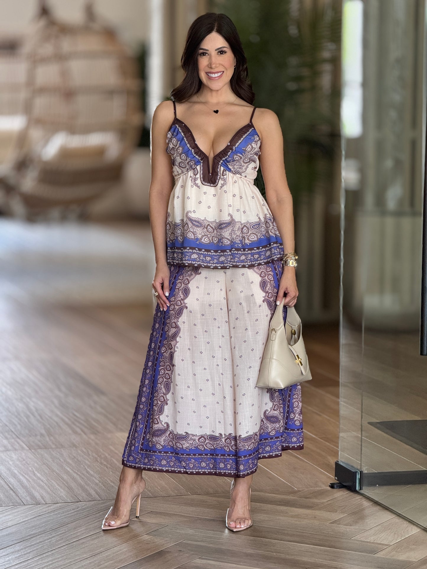 Gypsy Blue/Brown Print Set