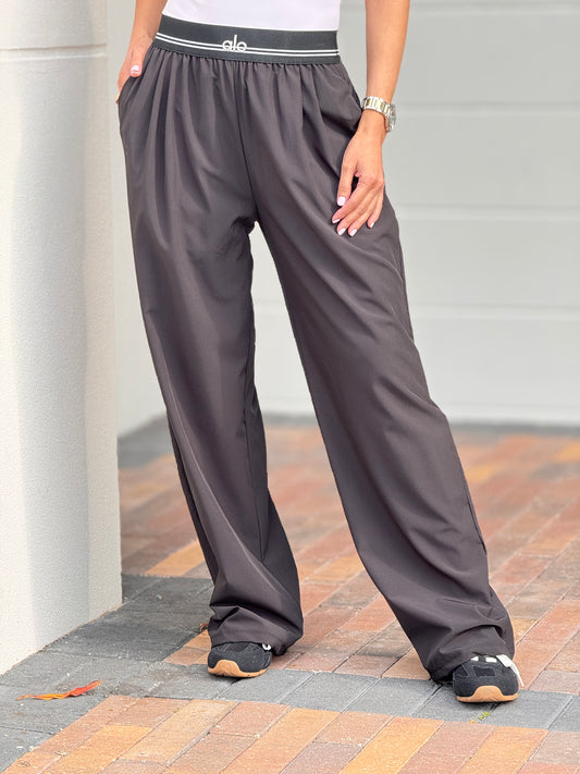 Lalo Black Nylon Pants
