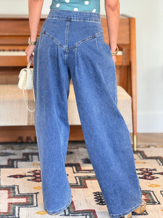 Muy High Waisted Denim Jeans