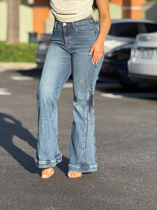 Zipper Jeans