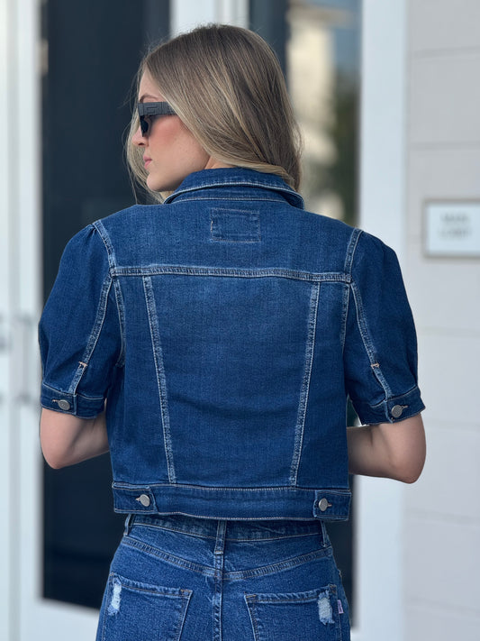 Risen Dark Denim Vest