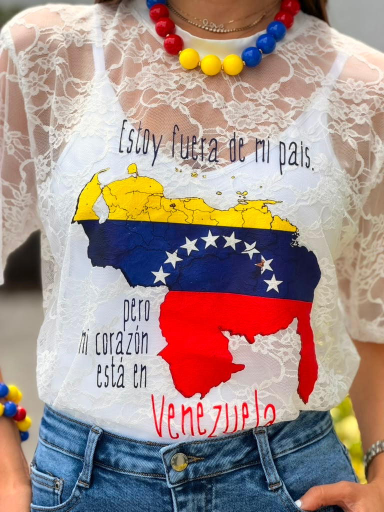 Mi Corazón En Venezuela T-Shirt