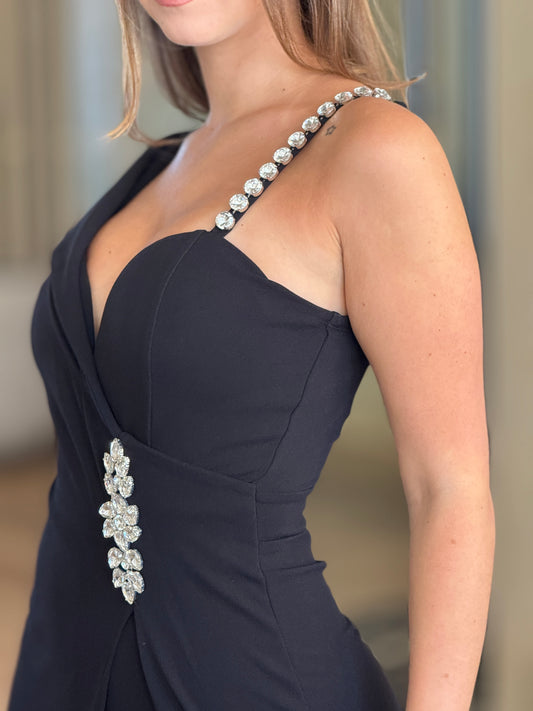 Valentine Black Jumpsuit Gala