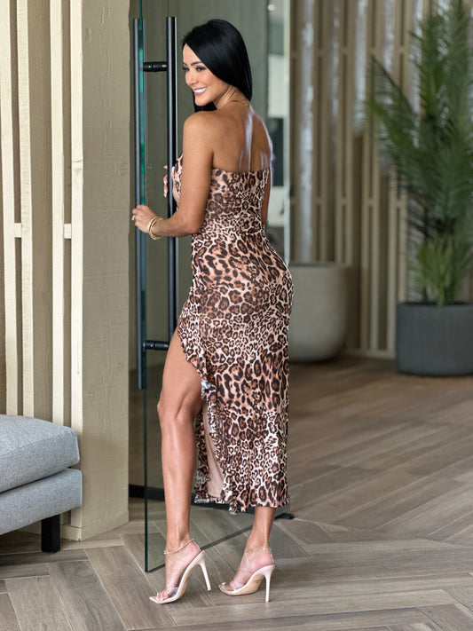 Norkys Leopard Dress