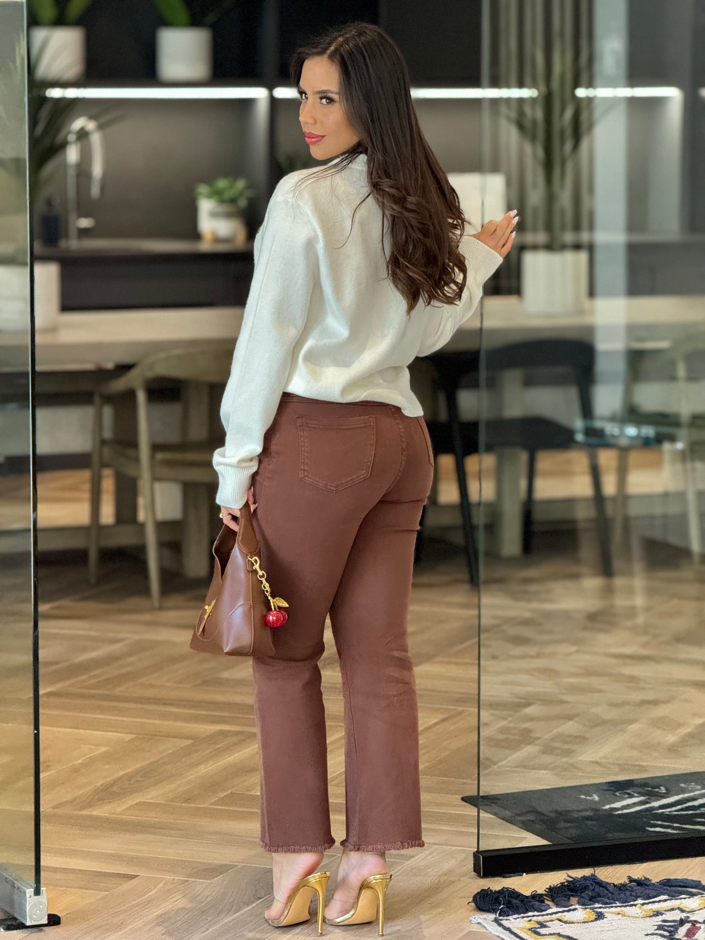 Mocha Brown Jeans