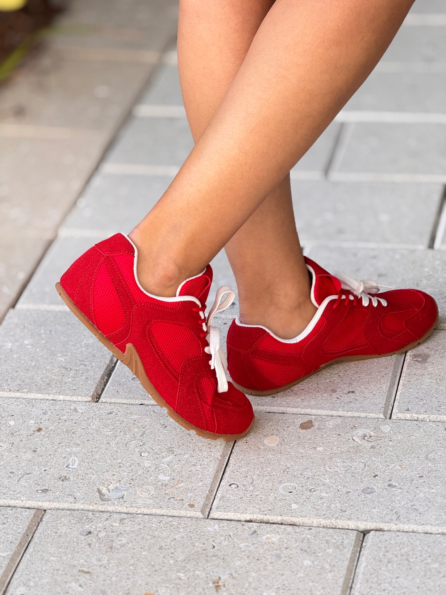 Lula Red Sneakers