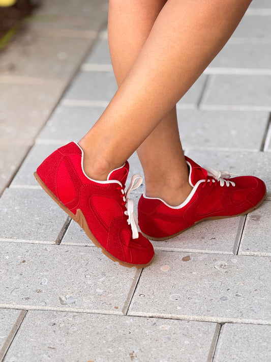 Lula Red Sneakers