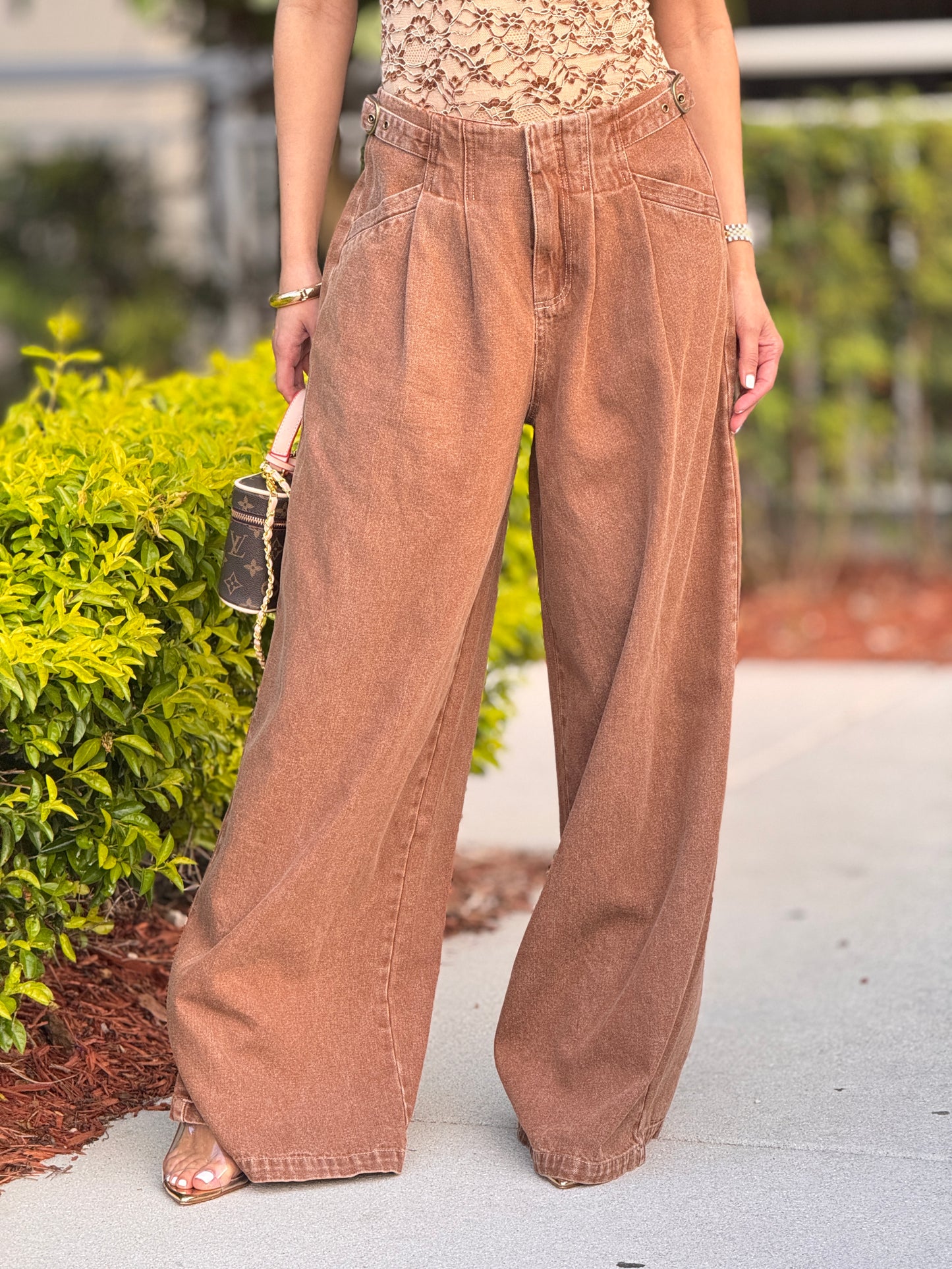 Jealousy Acid Brown Denim Jeans