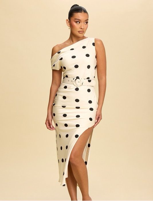 Luxxie Polka Dots Dress Gala