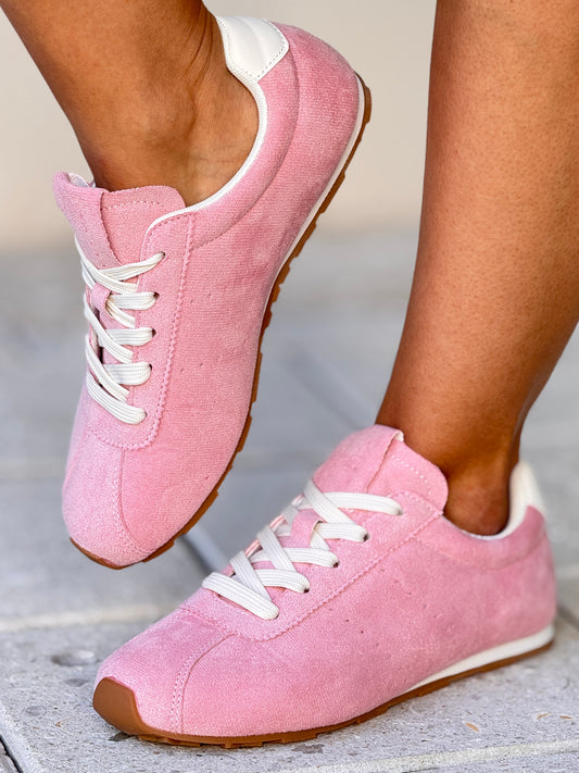 Diane Pink Sneakers Shoes