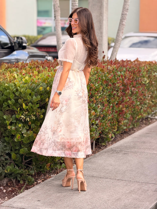 Florence Floral Print Dress