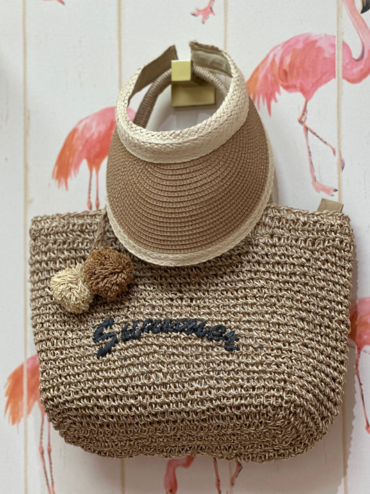 Summer Bag + Hat