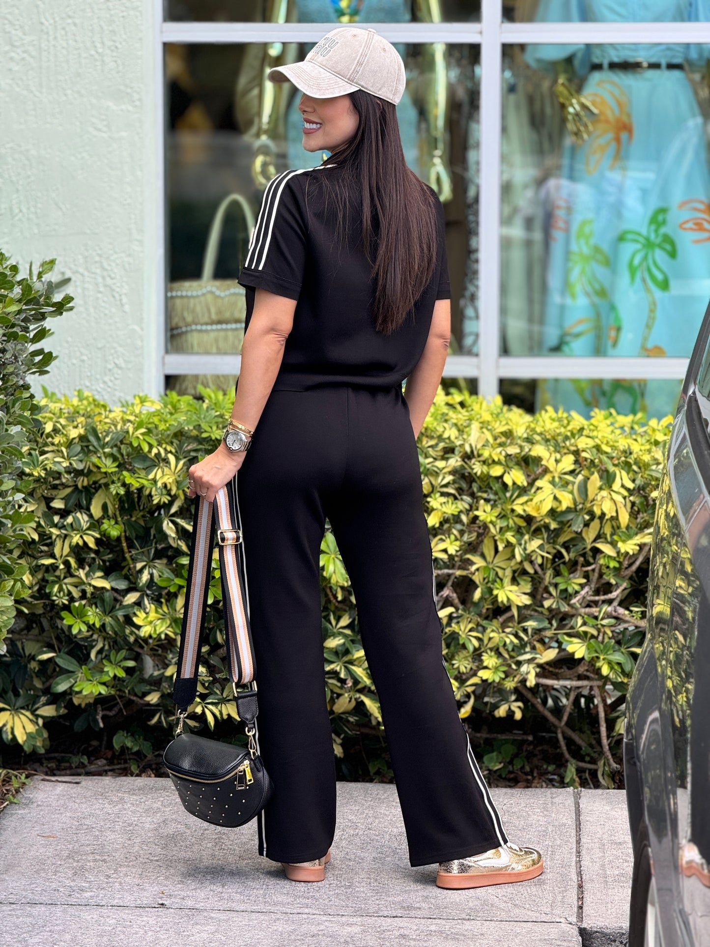 Miu Club Black Sport Set