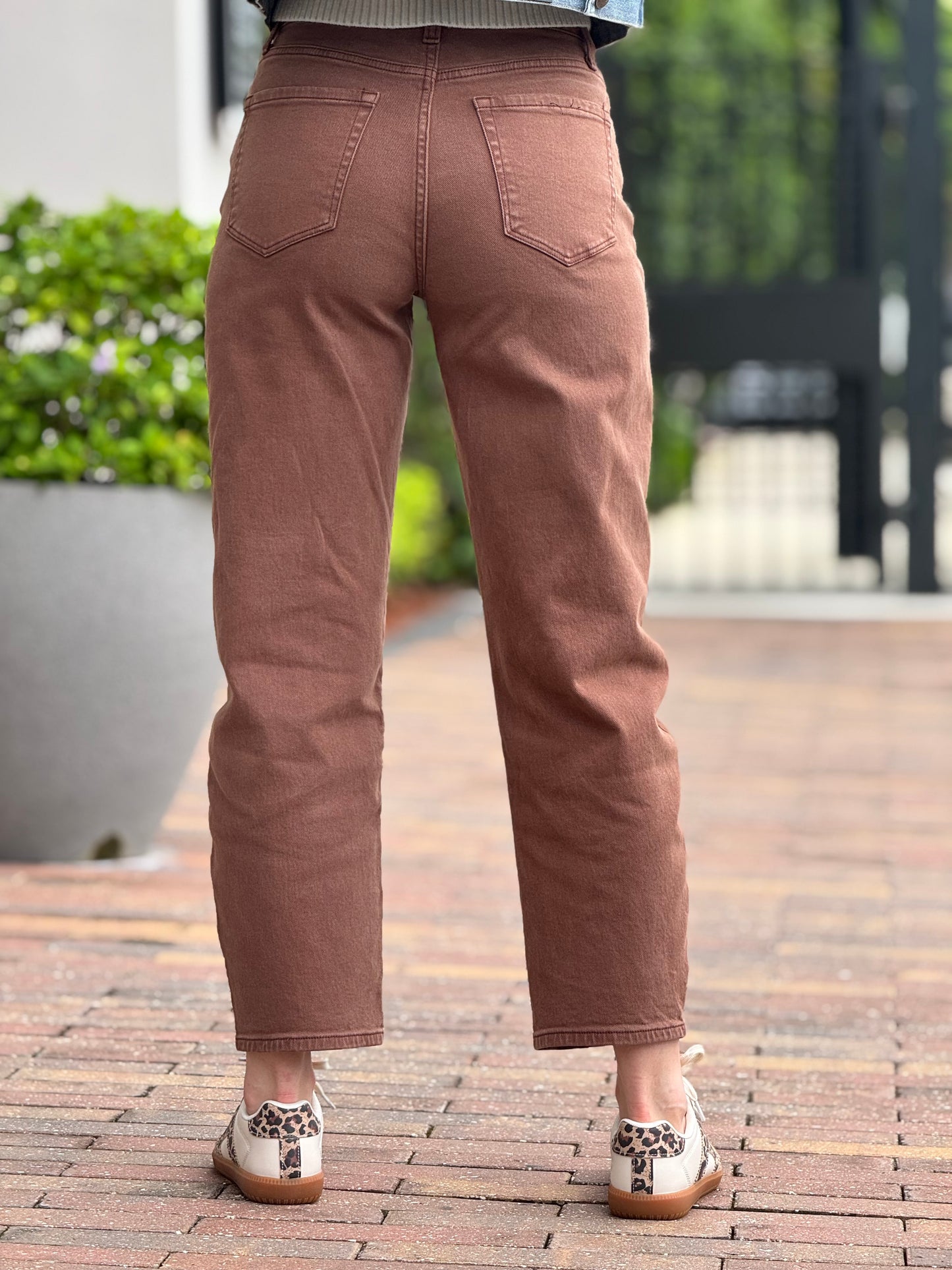 Verbet Brown Bubble Pants