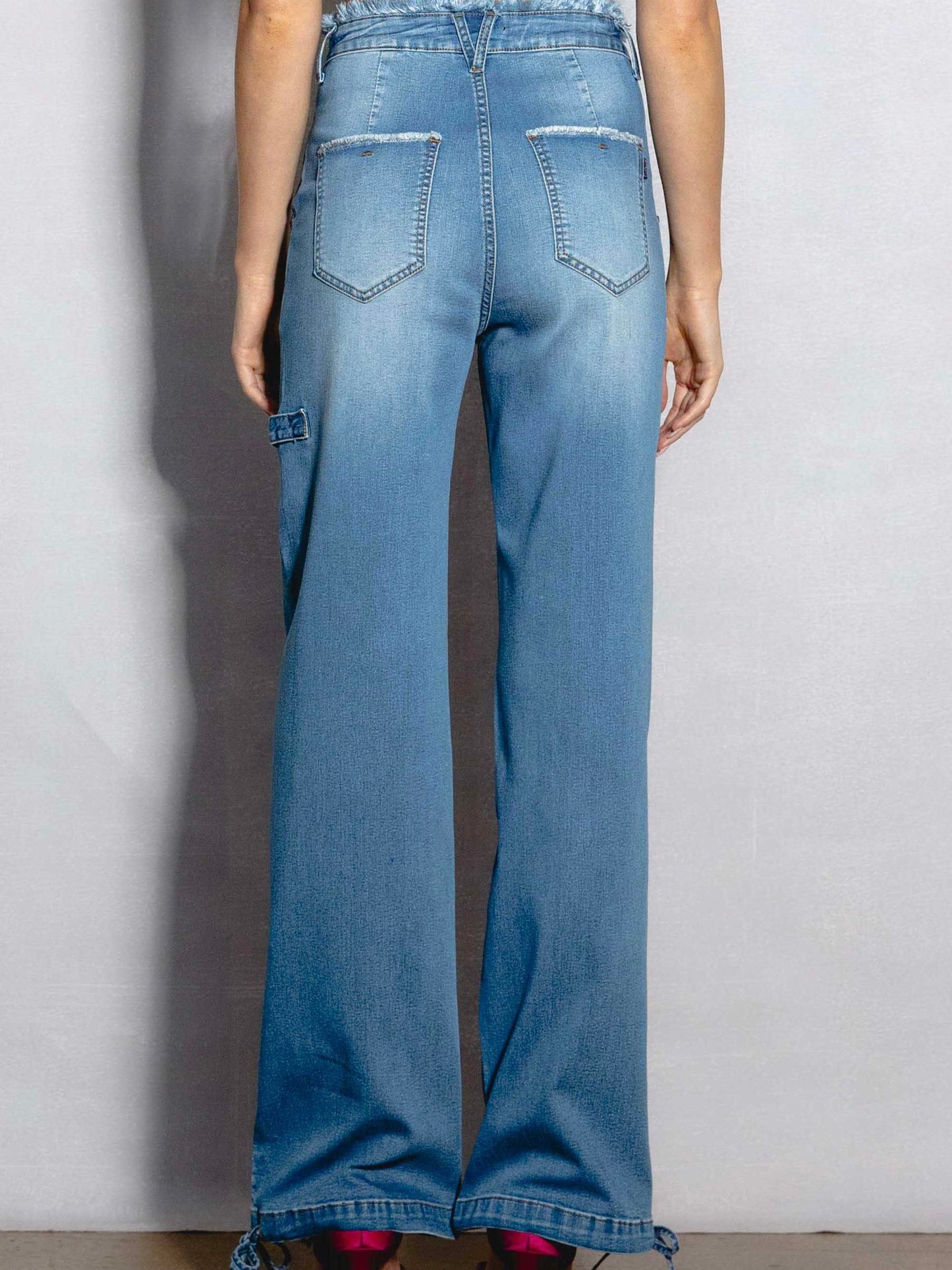 Davila Fringed Waist Jeans