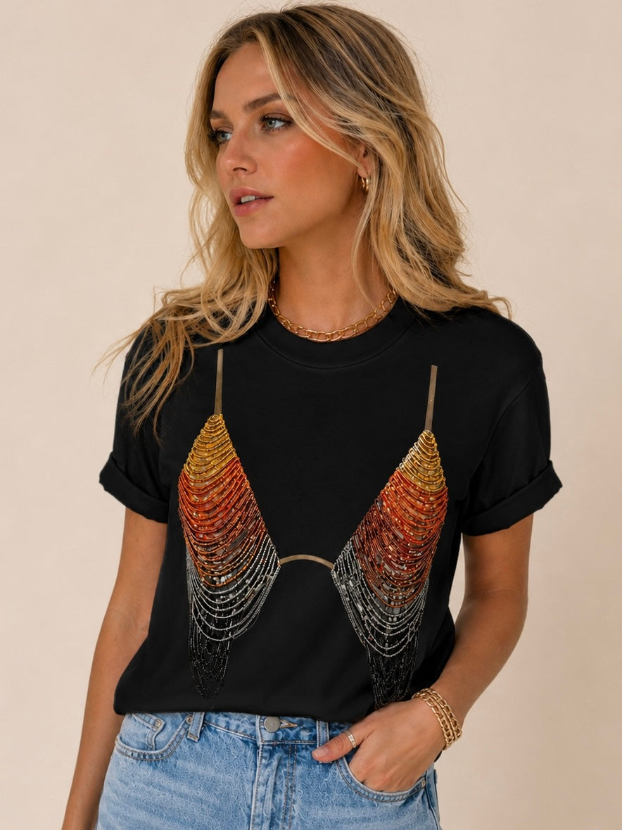 The Bra Black T-Shirt
