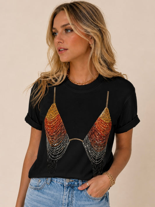 The Bra Black T-Shirt