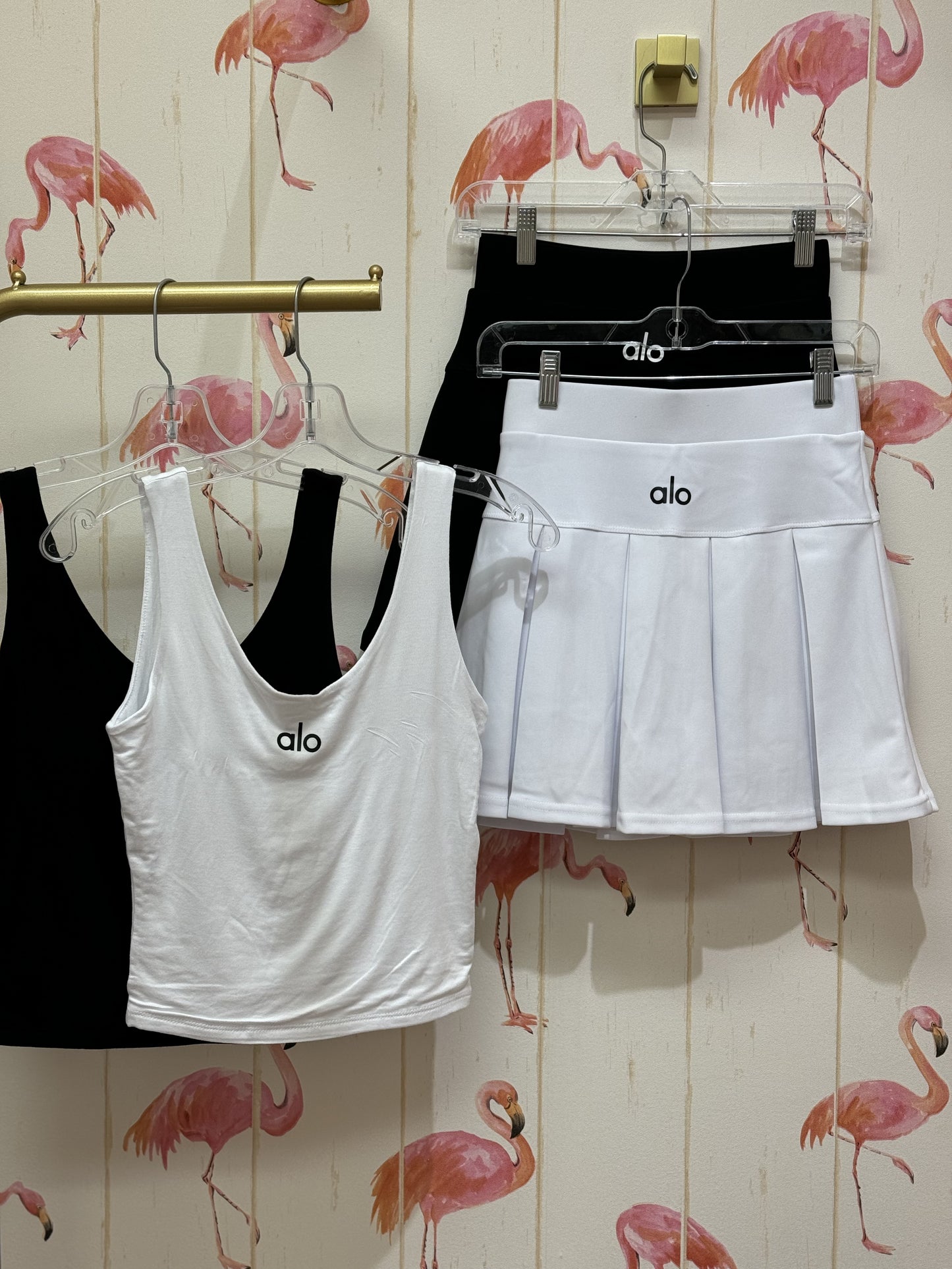 Lalo Skirt Set (Black & White)