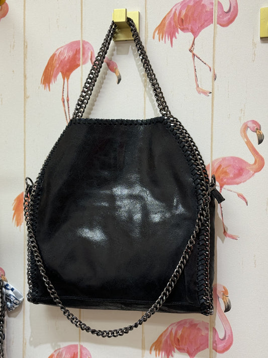 Italian Black Big Bag