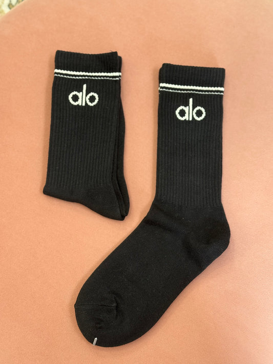 Lalo long Black socks