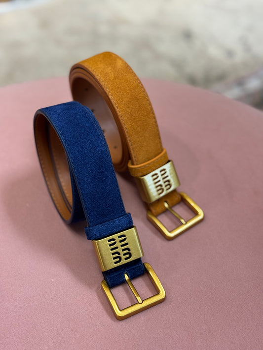 Mui Suede Belts