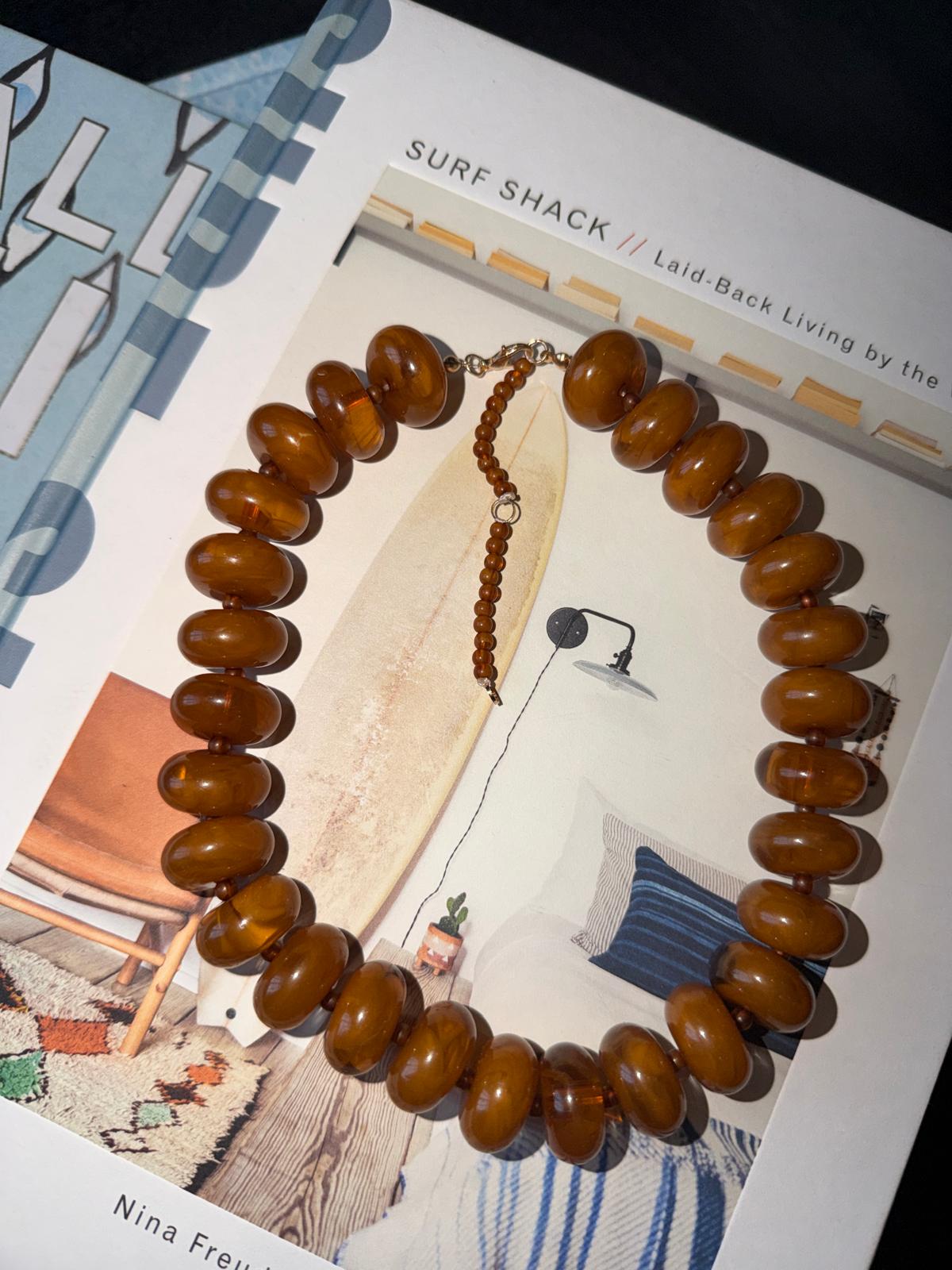 Brown Necklace