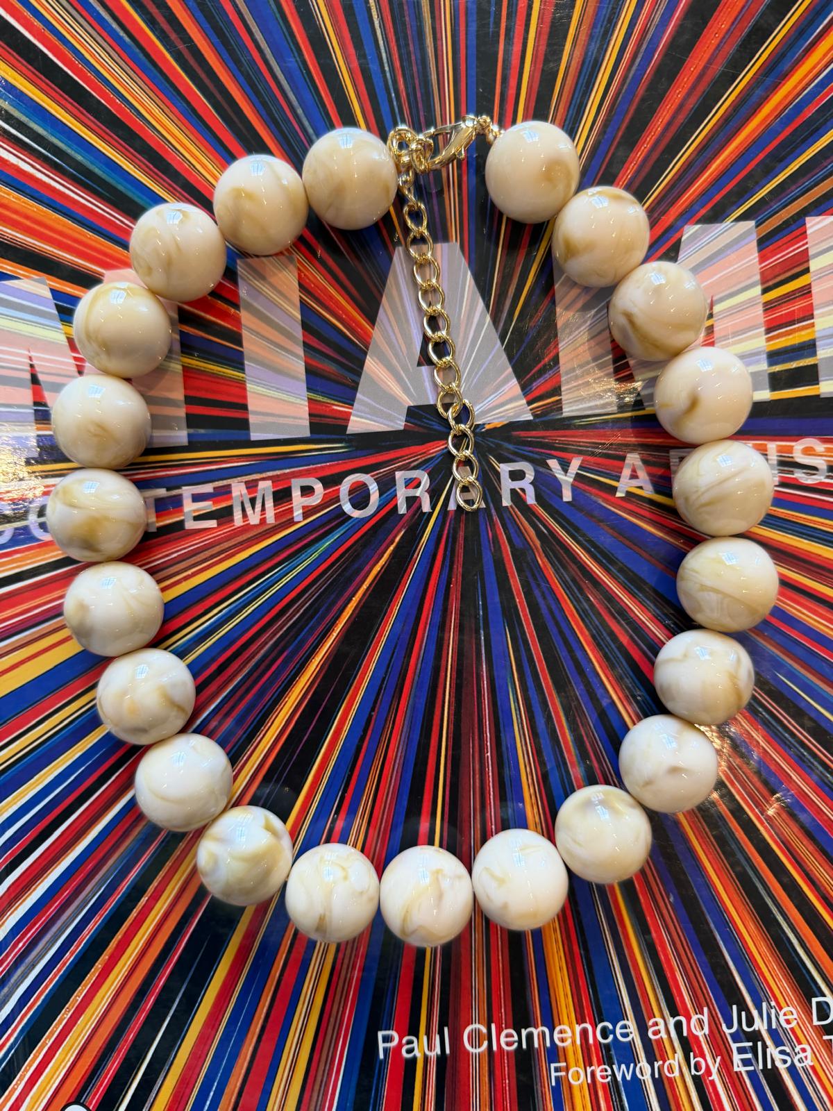 Beige Necklace